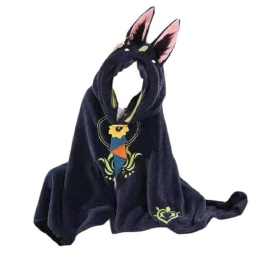 2265 Tighnari Blankets, Fluffy Wearable Blanket for Cosplay and Home,One